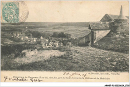 AR#BFP1-78-0892 - Panorama De CHEVREUSE, Côté Est, Pris Du Haut Des Tours Du Chateau De La Mandeleine - Sonstige & Ohne Zuordnung