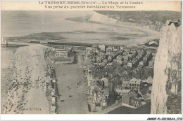 AR#BFP1-76-0856 - LE TREPORT-MERS - La Plage Et Le Casino - Vue Prise Du Premier Belvédère Aux Terrasses - Altri & Non Classificati