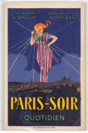 PUBLICITE #FG56953 ILLUSTRATEUR STALL PARIS SOIR QUOTIDIEN JOURNAL ETAT EUF - Werbepostkarten
