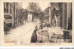 AR#BFP1-66-0653 - AMELIE-LES BAINS - Place Du Casino - La Nouvelle Fontaine - Sonstige & Ohne Zuordnung