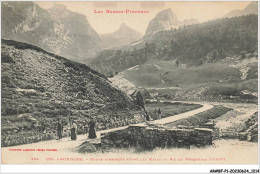 AR#BFP1-64-0608 - COL D'AUBISQUE - Route D'Argelès, Avant Les Mines Et Pic De Pènemédaa - Col Du Somport