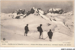 AR#BFP1-06-0055 - Valle De La VESUBIE - Cime Des Gelas, Versant Ouest, En Hiver - Saint-Martin-Vésubie