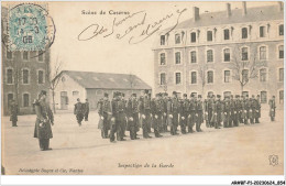 AR#BFP1-44-0428 - NANTES - Scène De Caserne - Inspection De La Garde - Nantes