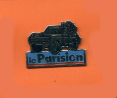 Rare Pins Media Presse Journal Le Parisien Auto Fr732 - Mass Media