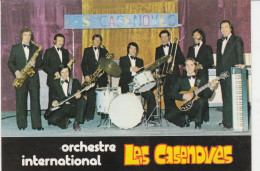 ORCHESTRE INTERNATIONAL LES CASENOVES ESPIRA DE L'AGLY PYRENEES ORIENTALES CPSM 10X15 TBE - Musica E Musicisti