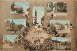 - Maine Et Loire -ref-B47- Torfou - Souvenir De .. - Multi Vues - - Tierce