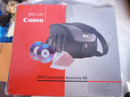 CAMERA ACCESSORIES: CANON DVD CAMCORDER KIT - Matériel & Accessoires