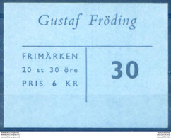 Letteratura 1960. Gustav Fröding. Libretto. - Altri & Non Classificati