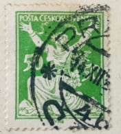 TCHÉCOSLOVAQUIE - 50h, BRISE-CHAINE 1920 - BELLE COULEUR - Used Stamps