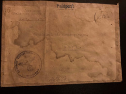 LETTRE FELDPOST NUMMER 760 , 765 OBL.20-7 42 - Cartas & Documentos