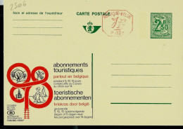 Publibel Neuve N° 2506 + P. 021 ( Abonnements Touristiques - Chemins De Fer Belges) - Publibels