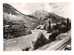 05 L'ARGENTIÈRE LA BESSÉE, La Durance, Voiture. Au Loin, Tête D'Amont, Pic De Montbrison Et Cime De La Condamine. - L'Argentiere La Besse