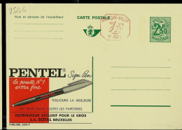 Publibel Neuve N° 2516 + P. 021  ( Stylo PENTEL ) - Werbepostkarten