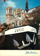 Navigation Sailing Vessels & Boats Themed Postcard Juvic Ship France Cathedral - Voiliers