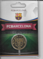 Médaille Touristique Arthus Bertrand AB Sous Encart Football Barcelone Saison 2011 2012 Logo Du Club - Non Datati
