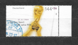 Deutschland Germany BRD 2004 ⊙ Mi 2328 FIFA World Cup Trophy. - Usati