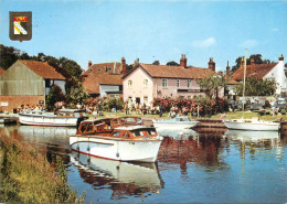 Navigation Sailing Vessels & Boats Themed Postcard Norfolk Broads - Zeilboten