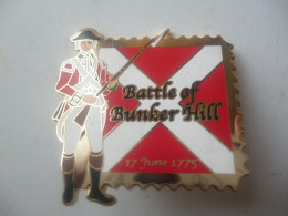 DANBURY PIN BATTLE OF BUNKER HILL - Pin-Ups