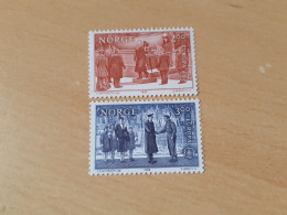 TIMBRES  NORVEGE   EUROPA   1982    N  821  /  822   COTE  4,50  EUROS   NEUFS  LUXE** - 1982