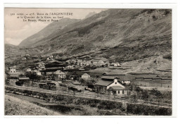 05 L'ARGENTIÈRE LA BESSÉE, Usine Et Quartier De La Gare. éditeur FOURNIER N°475. - L'Argentiere La Besse