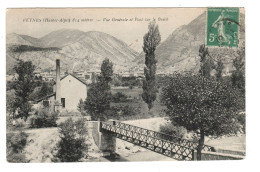 05 VEYNES. Vue Et Pont Sur Le Buëch. Métailler. - Sonstige & Ohne Zuordnung