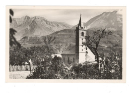 05 SAVINES, Village Disparue Sous Les Eaux Du Lac De Serre Ponçon. L'église Et Au Fond Réallon. - Sonstige & Ohne Zuordnung