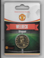 Médaille Touristique Arthus Bertrand AB Sous Encart Football Manchester United  Saison 2011 2012 Welbeck - Undated