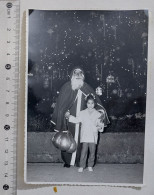 52301 0037 Foto D'epoca - Babbo Natale Con Bambina - Palermo - Europa