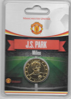 Médaille Touristique Arthus Bertrand AB Sous Encart Football Manchester United  Saison 2011 2012 Park - Ohne Datum