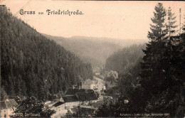 H1864 - Friedrichroda Gruß Aus - Zedler & Vogel - Friedrichroda