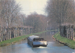 Navigation Sailing Vessels & Boats Themed Postcard Lot Et Garonne Canal Du Midi Barge - Voiliers