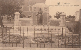 QUIEVRAIN MONUMENT AUX MORTS DE LA GRANDEGUERRE 1914-1918 TBE - Quievrain