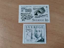 TIMBRES  SUEDE   EUROPA   1982    N  1169  /  1170   COTE  4,50  EUROS   NEUFS  LUXE** - 1982