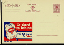Publibel Neuve N° 2014 ( RIZLA - Tabac - Cigarette - Produit De Merde = Cancer ) - Werbepostkarten
