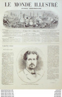 Le Monde Illustré 1870 N°675 Tours (37) Espagne Cataluyud Italie Rome Carnaval Henri De Bourbon Duc De Seville - 1850 - 1899