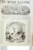 Le Monde Illustré 1870 N°678 Cuba Ile Rio Hondo Espagne Maceda Italie Rome Scata Santa - 1850 - 1899