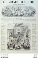 Le Monde Illustré 1870 N°680 Espagne Gracia Jérusalem Italie Rome Roi Naples - 1850 - 1899