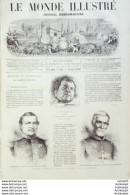 Le Monde Illustré 1870 N°681 Guatemala Révolte Serapui Cruz Nestor Roqueplan Marseille (13) Syrie Brunsee - 1850 - 1899