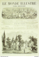 Le Monde Illustré 1870 N°701 Sedan Mouson (08) Belgique Bouillon Strasbourg (67) Metz (57) Laon (02) - 1850 - 1899
