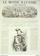 Le Monde Illustré 1870 N°704 Choisy-le-Roi (94) Meudon (92) Siège De Paris Combats Claymore - 1850 - 1899