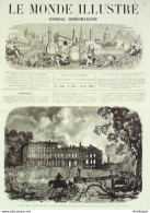 Le Monde Illustré 1870 N°706 St-Could (92) Château Bagneux (92) Mont-Valérien Clamart Chatillon (92) - 1850 - 1899