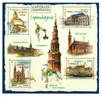 *Carte Maximum Entier Postal - Capitale D'Europe - COPENHAGUE - Neuve - Pseudo-interi Di Produzione Ufficiale