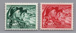 Deutsches Reich Michel Nummer 684 X + 685 Postfrisch - Other & Unclassified