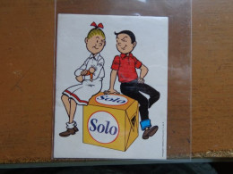 Sticker Van Suske En Wiske (reclame Solo) - Bandes Dessinées