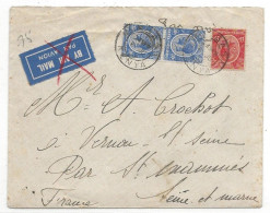 IMPERIAL AIRWAYS 1933 KENYA UGANDA Nairobi June 06 Air Mail Cover Par Avion Via BRINDISI 07 Juin France Seine Marne - Avions