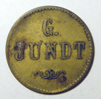 Alsace - 67 - Strasbourg - G. Jundt - 12 Pfennig - Monétaires / De Nécessité