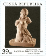 1055 Czech Republic Ladislav Saloun, Sculptor 2019 Touch Of Fate - Unused Stamps