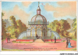 AQ#BFP3-CHROMOS-0670 - EXPOSITION UNIVERSELLE DE PARIS 1878 - Horticulture, Une Des Serres - Other & Unclassified