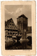 1.12.24, GERMANY, NURNBERG, HENKERSTEG, 1921, POSTCARD - Nuernberg