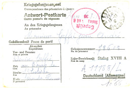 CPFM CAMP PRISONNIERS STALAG XVIIIA = LIENZ-DRAU SALZBURG AUTRICHE 1941 - 2. Weltkrieg 1939-1945